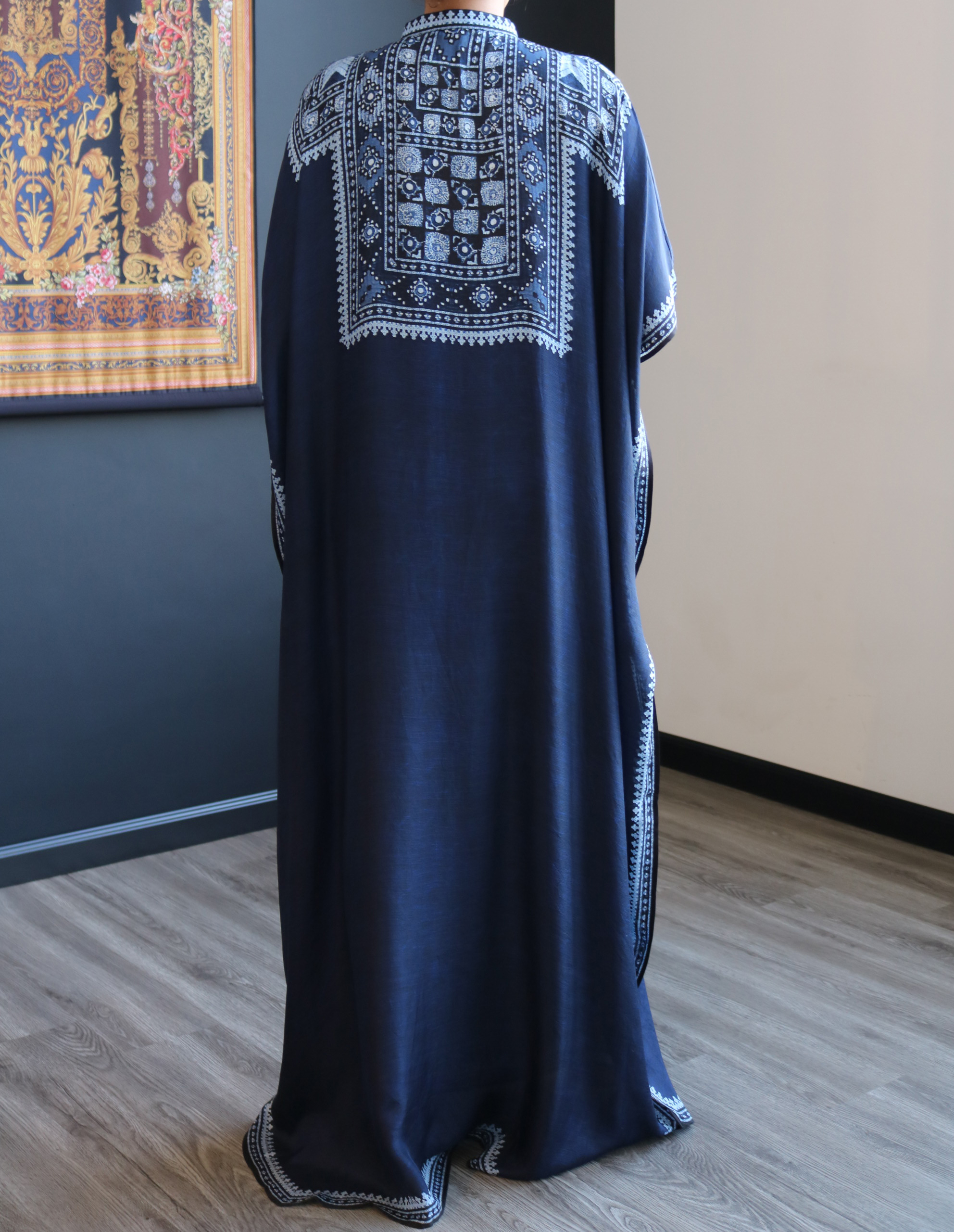 Rabat Kaftan Navy - Image 3