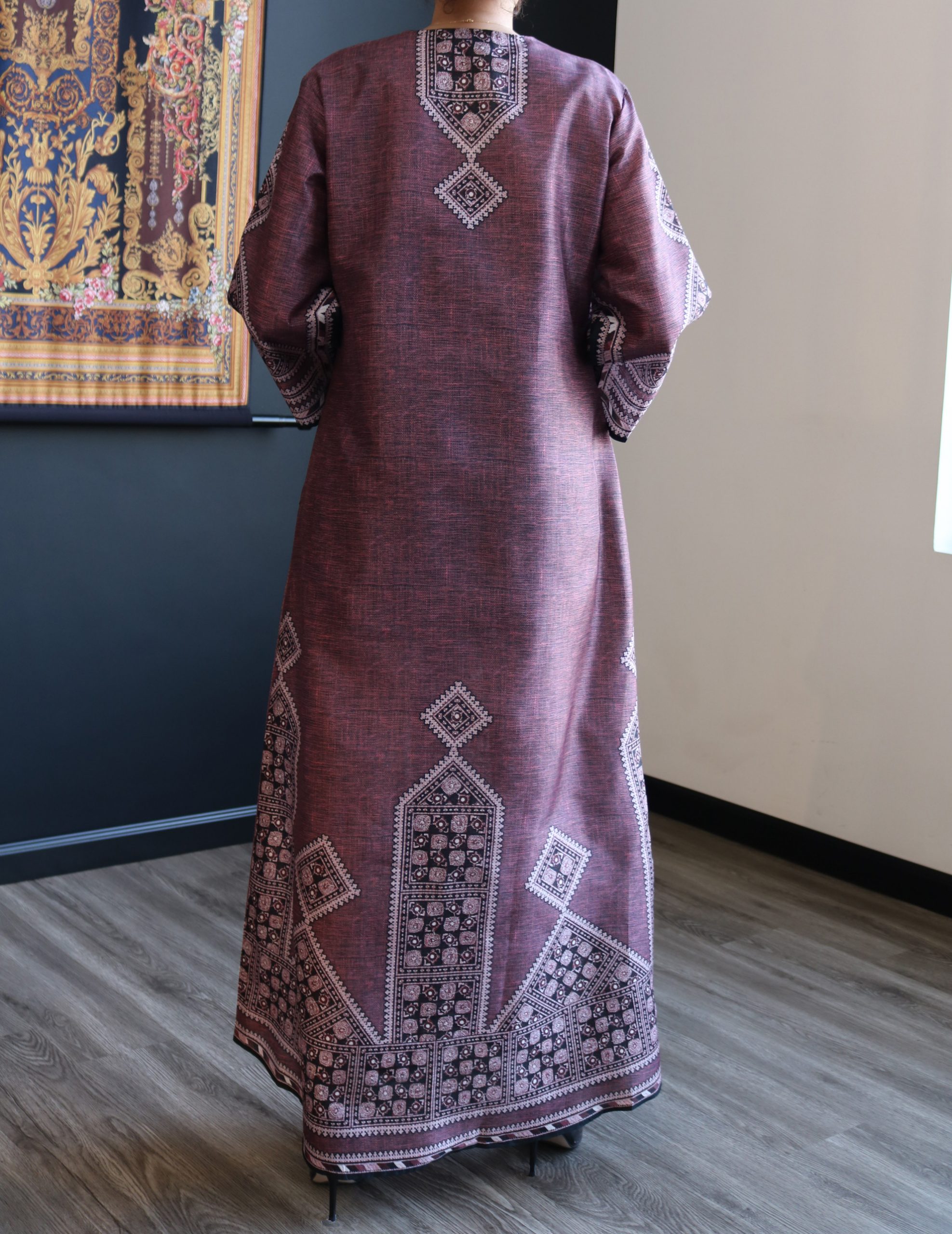 Rabat Jalabiya Dusty Rose - Image 3