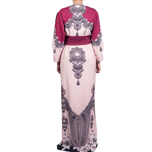 Pink and Black Dress - Image 2
