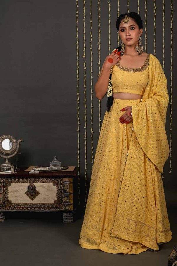 Yellow Lehenga