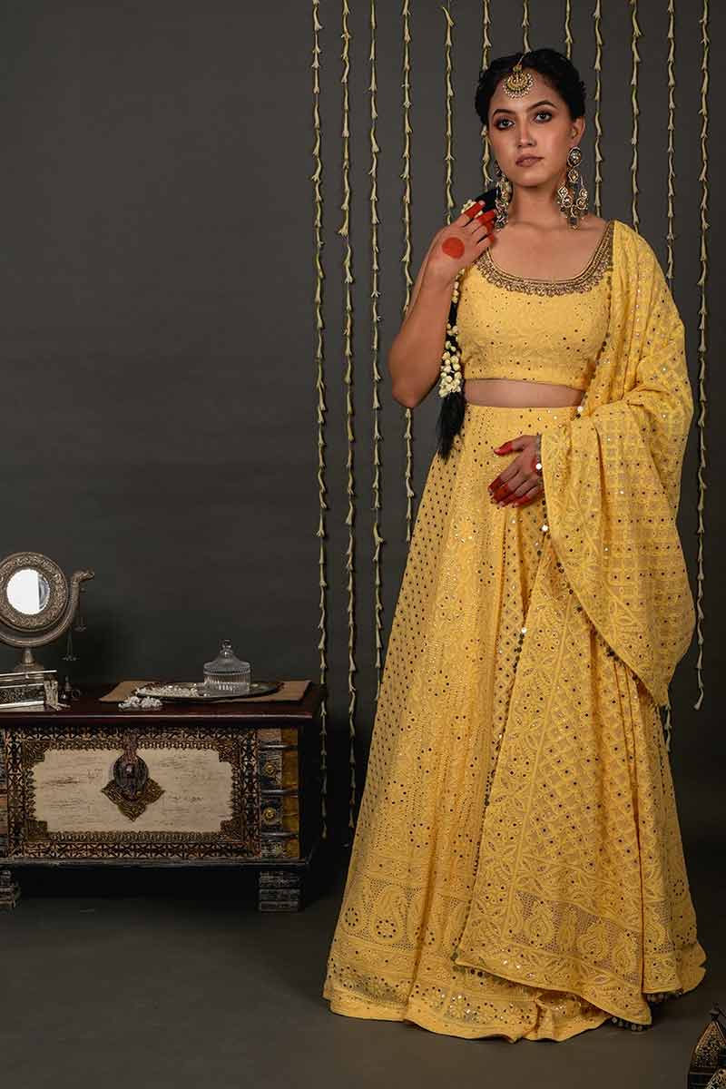 Yellow Lehenga