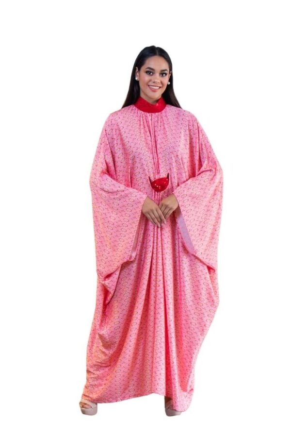 Red Daisy Kaftan