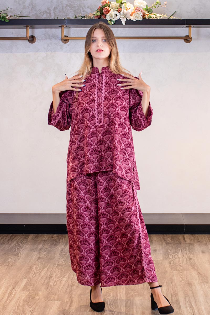 Puff Shoulder Co-Ord Set - Image 4